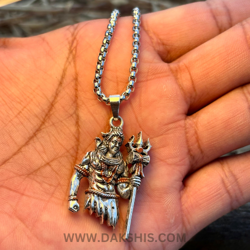 MAHAKAL LOCKET CHAIN COMBO ( BUY 1 GET 2 FREE )