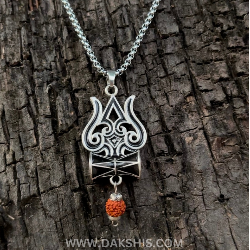 MAHAKAL LOCKET CHAIN COMBO ( BUY 1 GET 2 FREE )