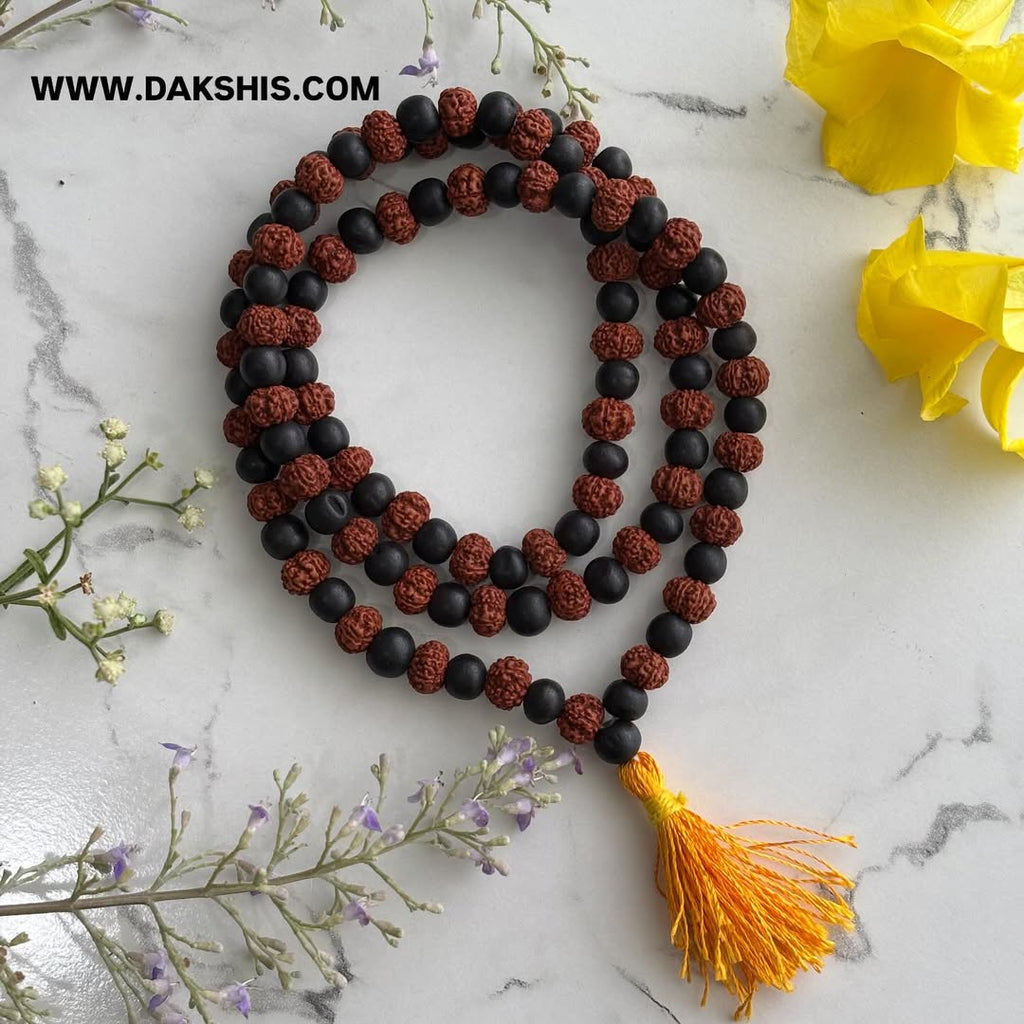 Divine Karungali Rudraksha Mala