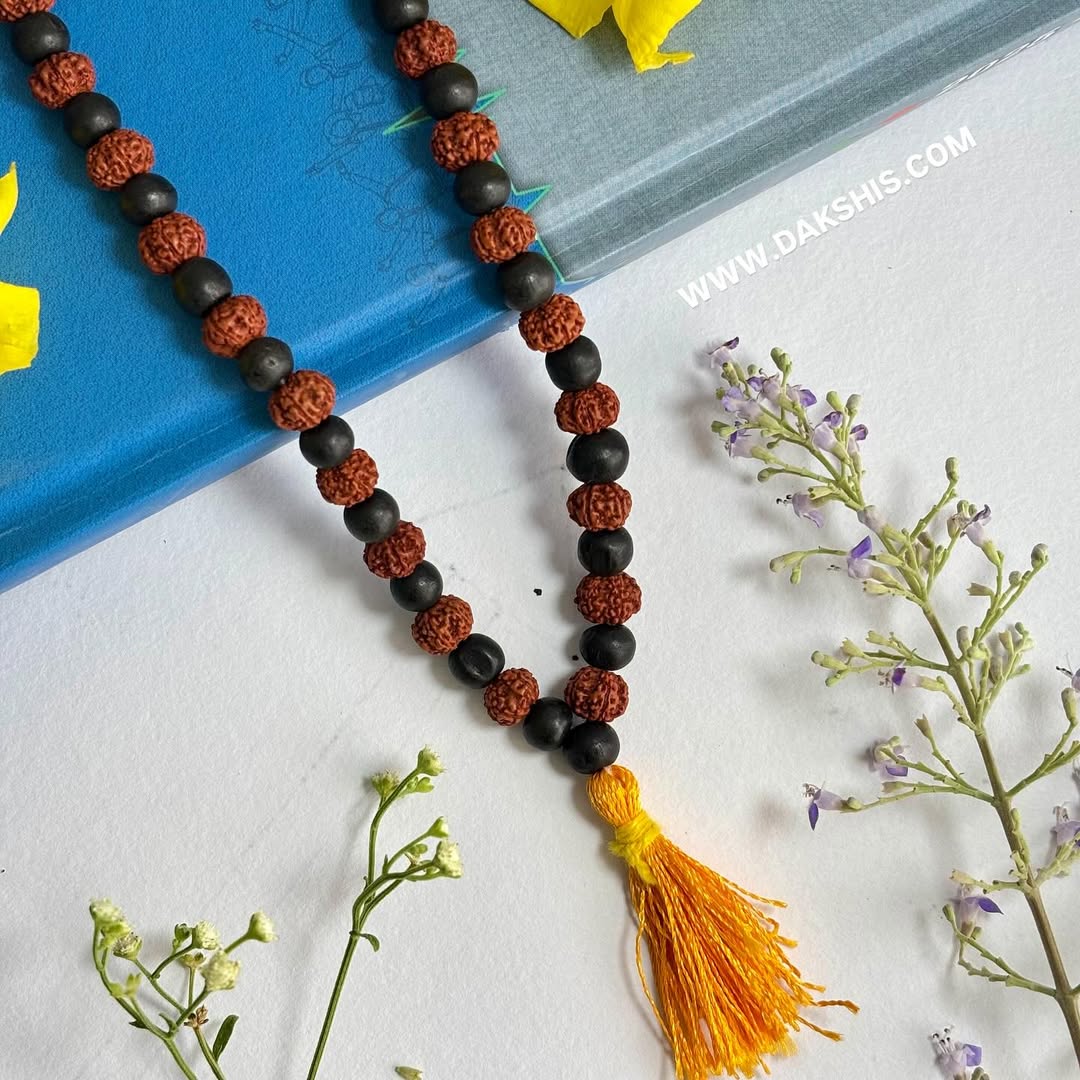Divine Karungali Rudraksha Mala