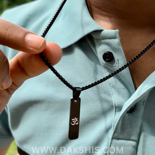 Divine OM Locket With Chain