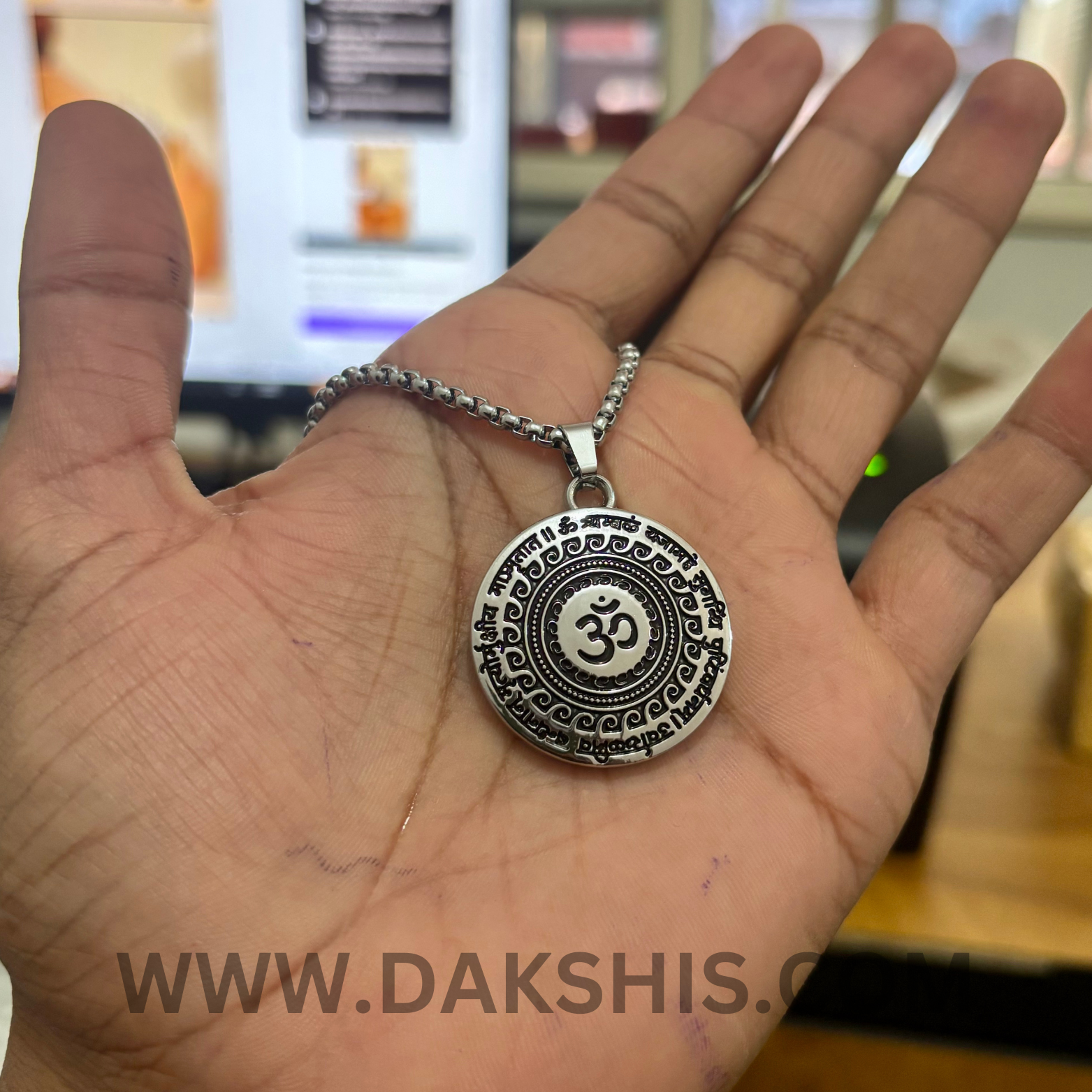 Maha Mrityunjaya Mantra Necklace