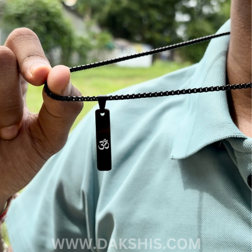 Divine OM Locket With Chain