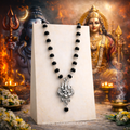 Karungali Mala With Shiva Trishool Locket
