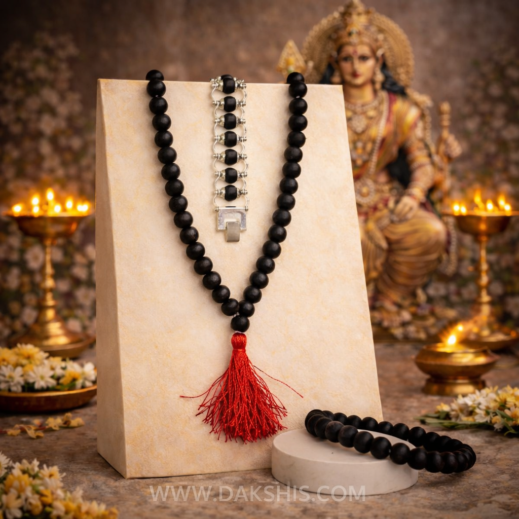 Karungali Energy Combo - 108+1 Jaap Mala