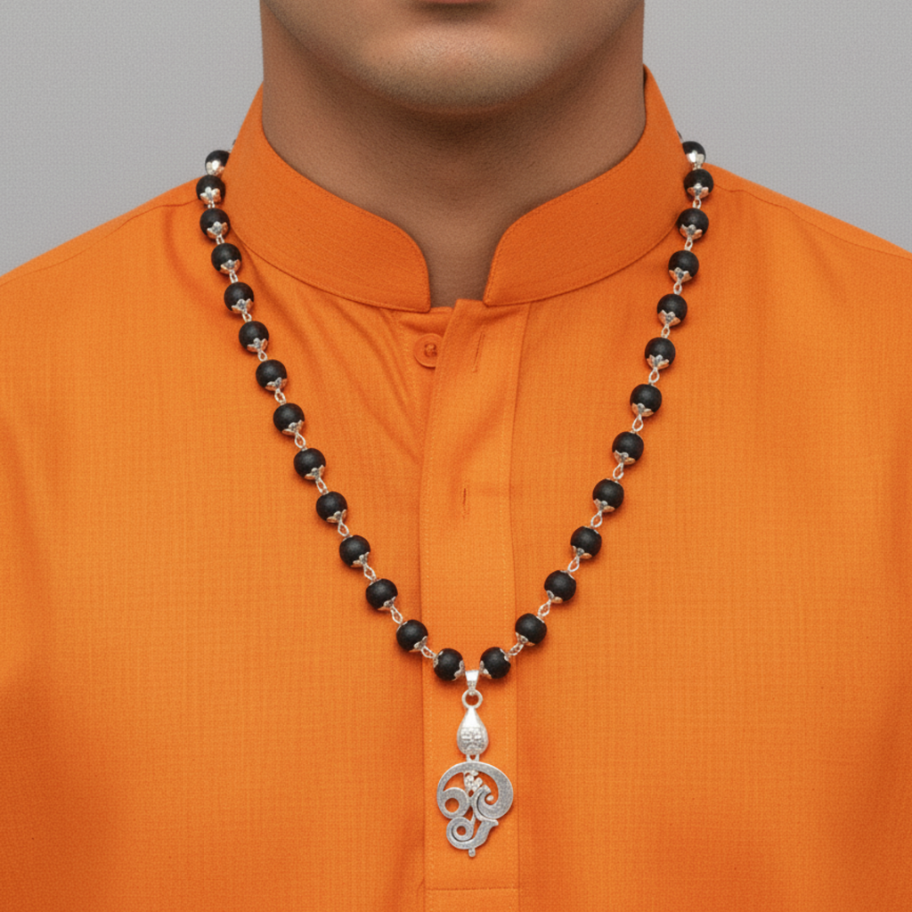 Divine Murugan Trishul Karungali Malai